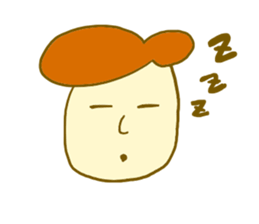 He lives alone. sticker #6003942