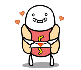 Hot Dog Man & Boba Milk Tea Girl sticker #6004592