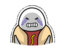 Hot Dog Man & Boba Milk Tea Girl sticker #6004597