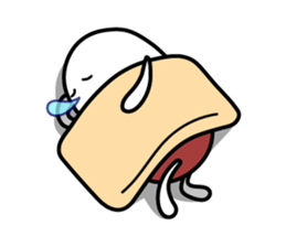 Hot Dog Man & Boba Milk Tea Girl sticker #6004598