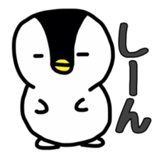 Snow penguin sticker #6004869