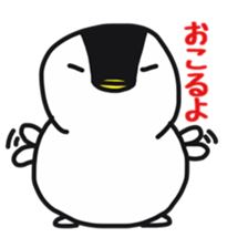 Snow penguin sticker #6004876