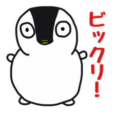 Snow penguin sticker #6004878