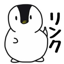 Snow penguin sticker #6004879