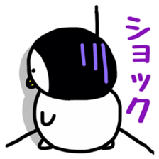 Snow penguin sticker #6004880