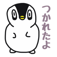 Snow penguin sticker #6004886
