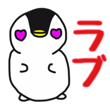 Snow penguin sticker #6004888