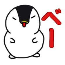 Snow penguin sticker #6004889