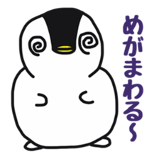 Snow penguin sticker #6004892