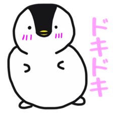 Snow penguin sticker #6004894