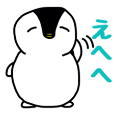 Snow penguin sticker #6004897
