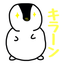 Snow penguin sticker #6004899