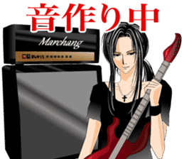 Rock band sticker #6005235