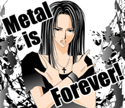 Rock band sticker #6005236