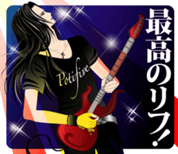 Rock band sticker #6005238