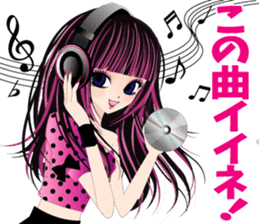 Rock band sticker #6005245