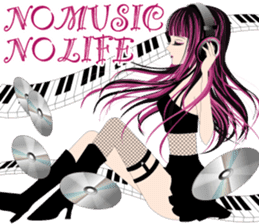 Rock band sticker #6005249