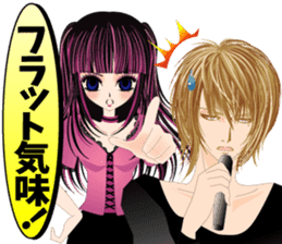 Rock band sticker #6005251