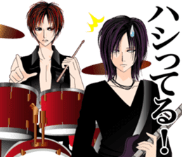 Rock band sticker #6005258