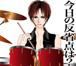 Rock band sticker #6005259