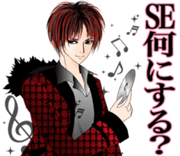 Rock band sticker #6005261