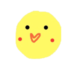 Little Yellow Chick sticker #6005335
