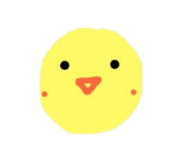 Little Yellow Chick sticker #6005338