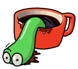The Coffee Slug sticker #6005950