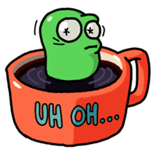 The Coffee Slug sticker #6005963