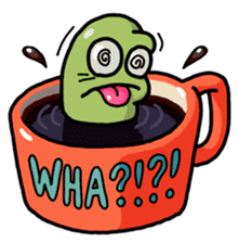 The Coffee Slug sticker #6005971