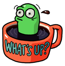 The Coffee Slug sticker #6005972