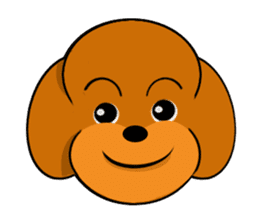 Your favorite Poodle puppy sticker #6006824