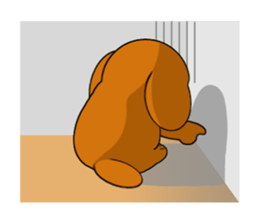 Your favorite Poodle puppy sticker #6006833