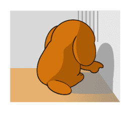 Your favorite Poodle puppy sticker #6006833