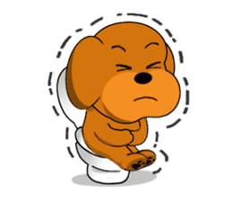 Your favorite Poodle puppy sticker #6006834