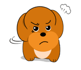 Your favorite Poodle puppy sticker #6006838