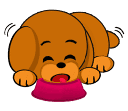 Your favorite Poodle puppy sticker #6006841