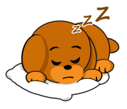 Your favorite Poodle puppy sticker #6006845