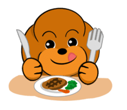 Your favorite Poodle puppy sticker #6006850