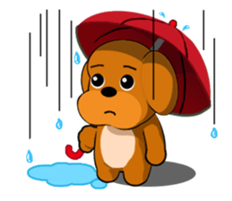 Your favorite Poodle puppy sticker #6006857