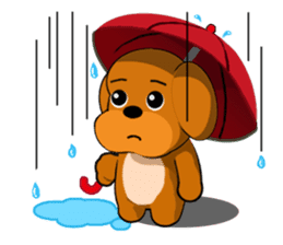 Your favorite Poodle puppy sticker #6006857