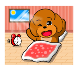 Your favorite Poodle puppy sticker #6006858