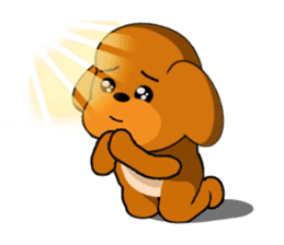 Your favorite Poodle puppy sticker #6006862