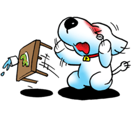 Cha-ngae dog doll sticker #6007068