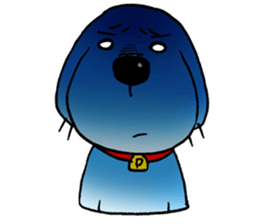 Cha-ngae dog doll sticker #6007069