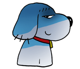 Cha-ngae dog doll sticker #6007077