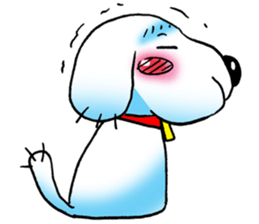 Cha-ngae dog doll sticker #6007081