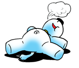 Cha-ngae dog doll sticker #6007087