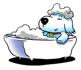 Cha-ngae dog doll sticker #6007094