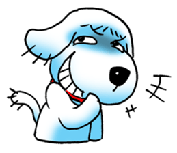 Cha-ngae dog doll sticker #6007095